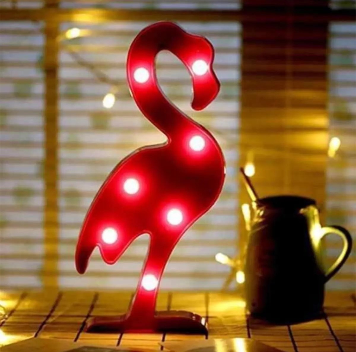Dekoraitf Led Flemingo Gece Lambası