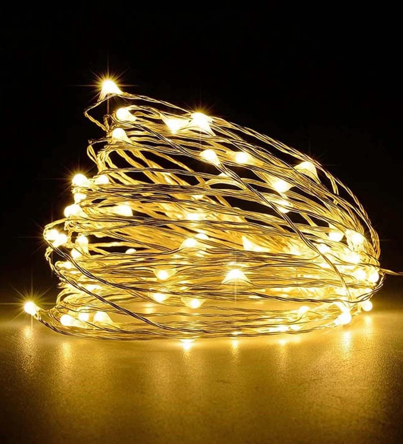 Peri Led 3 Metre 2 Pilli Düğmeli İthal Mal Dekor Süs Aydınlatma