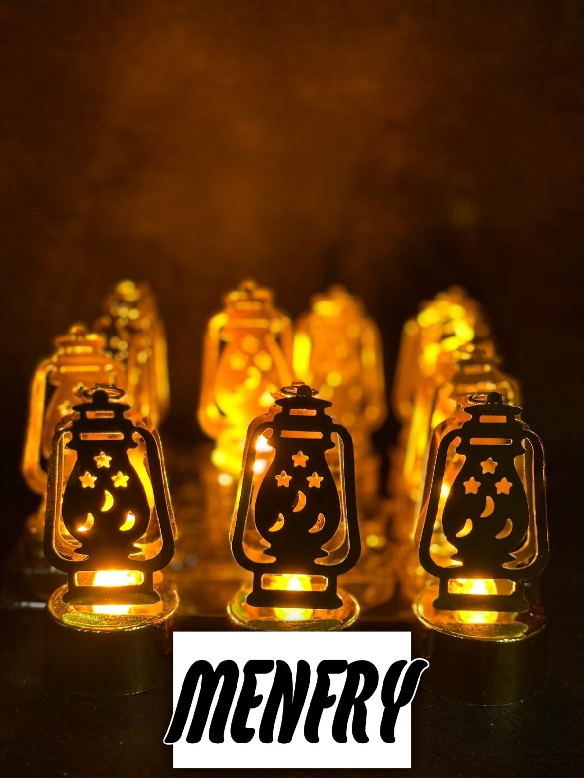 Ramazan Mini Süs Aydınlatma Pil Dahil Led Dekor Işık