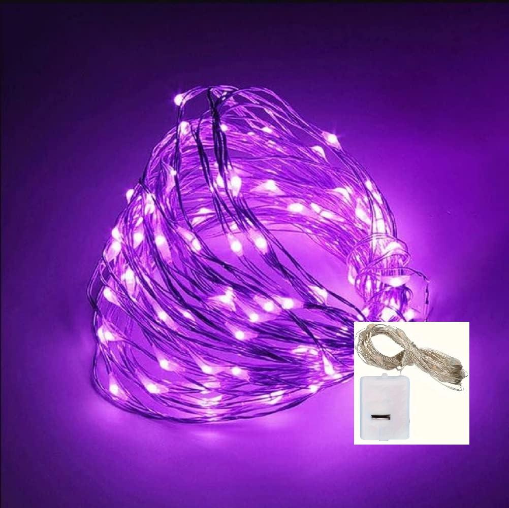 Mini 1 Metre Peri Led Mor Renkli Fonksiyonlu