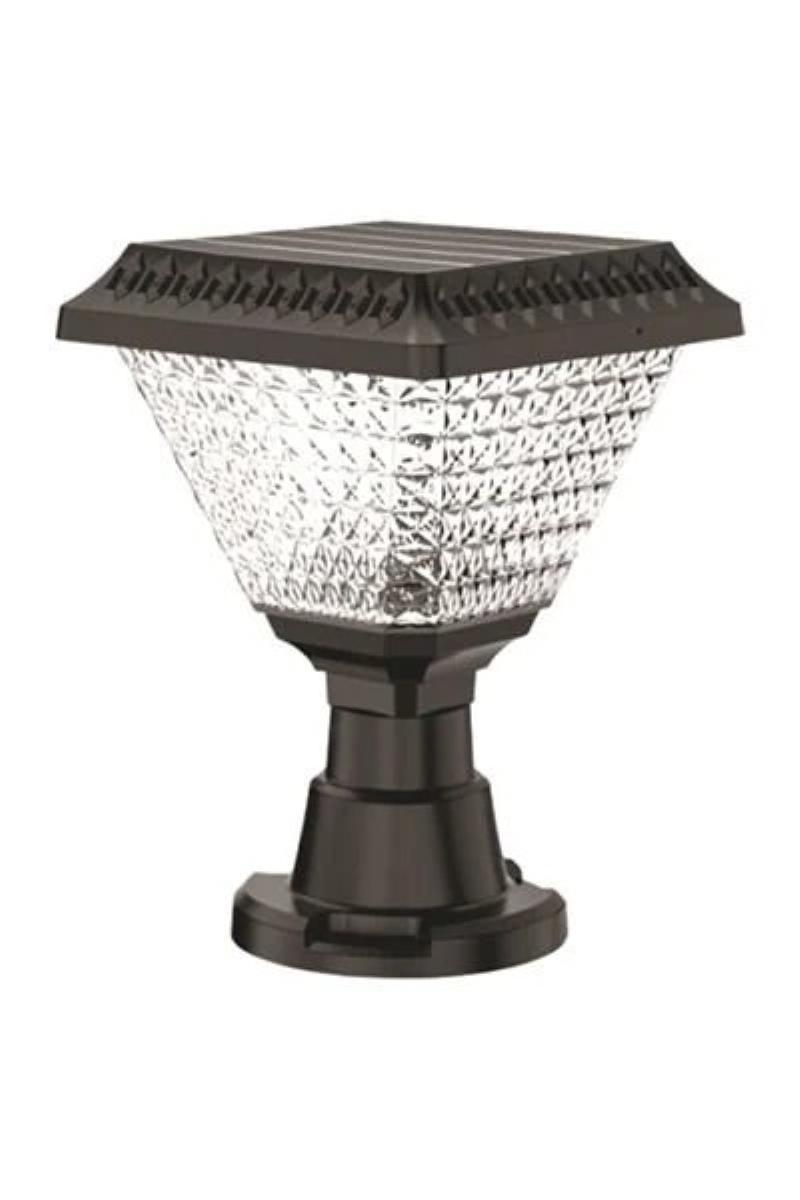 50 Watt Setüstü Güneş Enerjili Armatür Bahçe Balkon Dekor Beyaz Işık