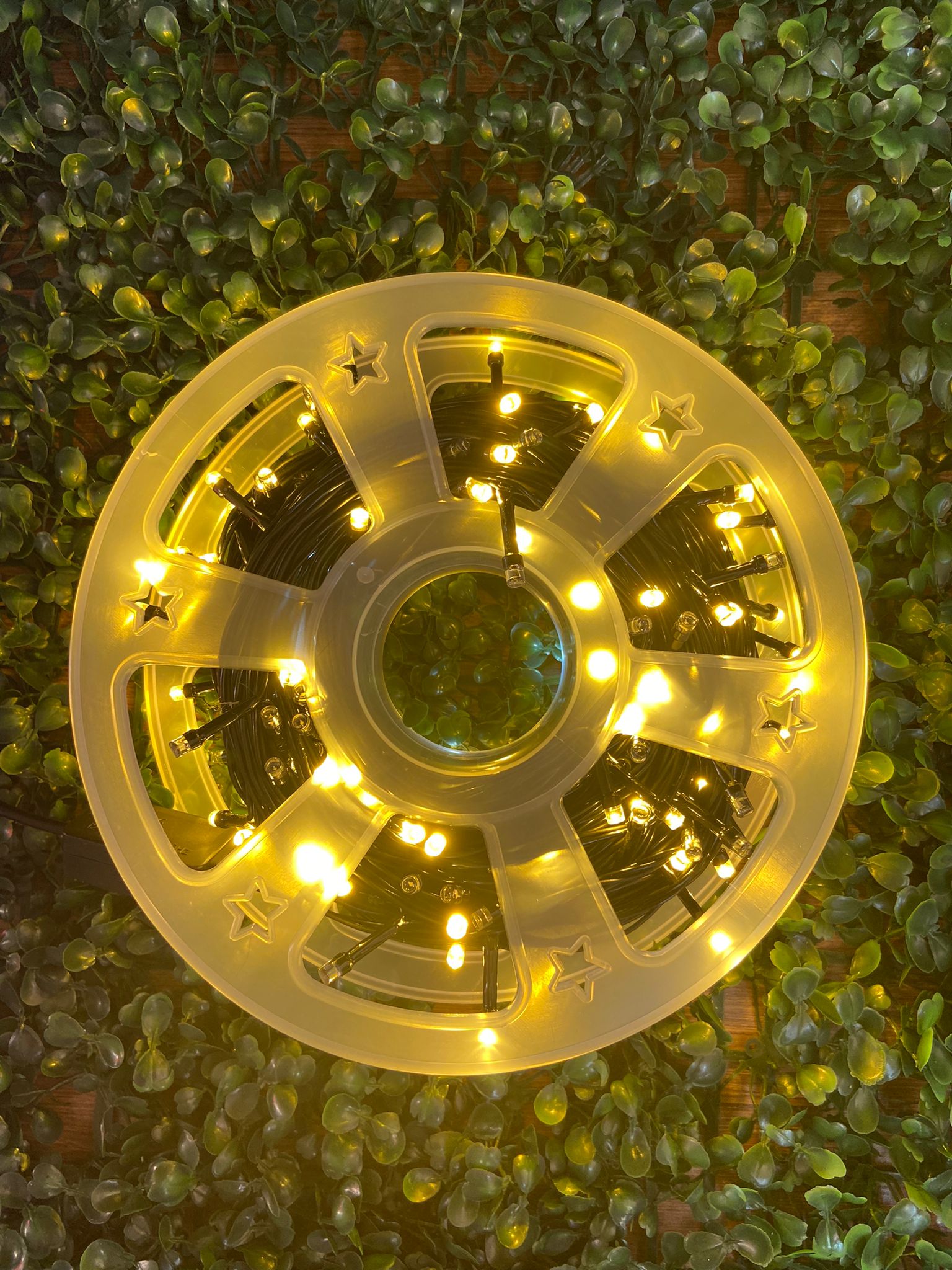 50 Metre İp Led Siyah Kablo Gün Işığı Çakarlı (Filaşlı) 240 Led Işık Dekor Süsleme Aydınlatma