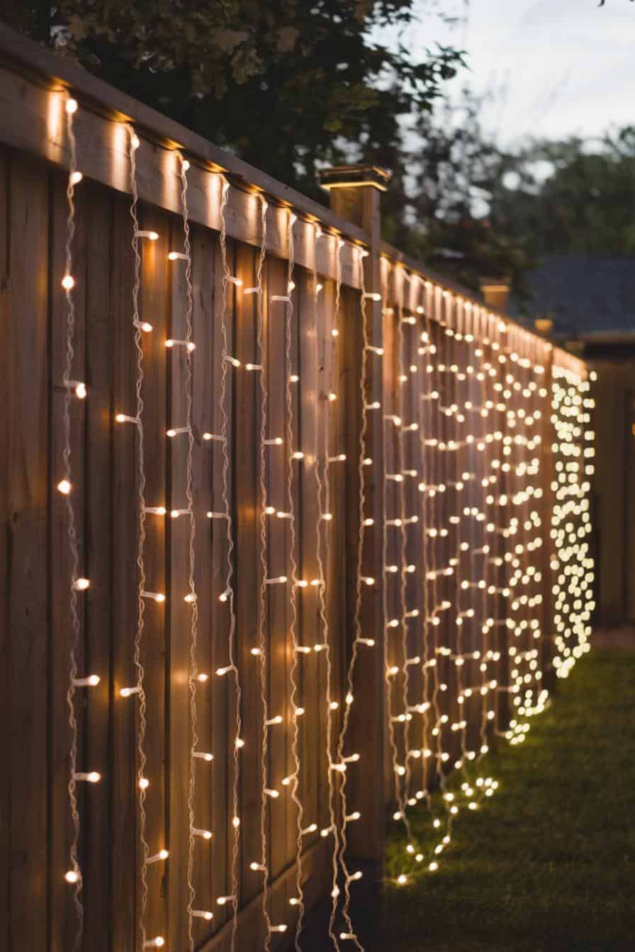 Dış Mekan IP65 Perde Led 2x2 Gün Işığı 400 Sabit Led Beyaz Kablo Ekleme Fişli Aydınlatma Işık