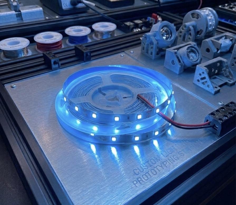 12v Şerit Led Mavi 3535