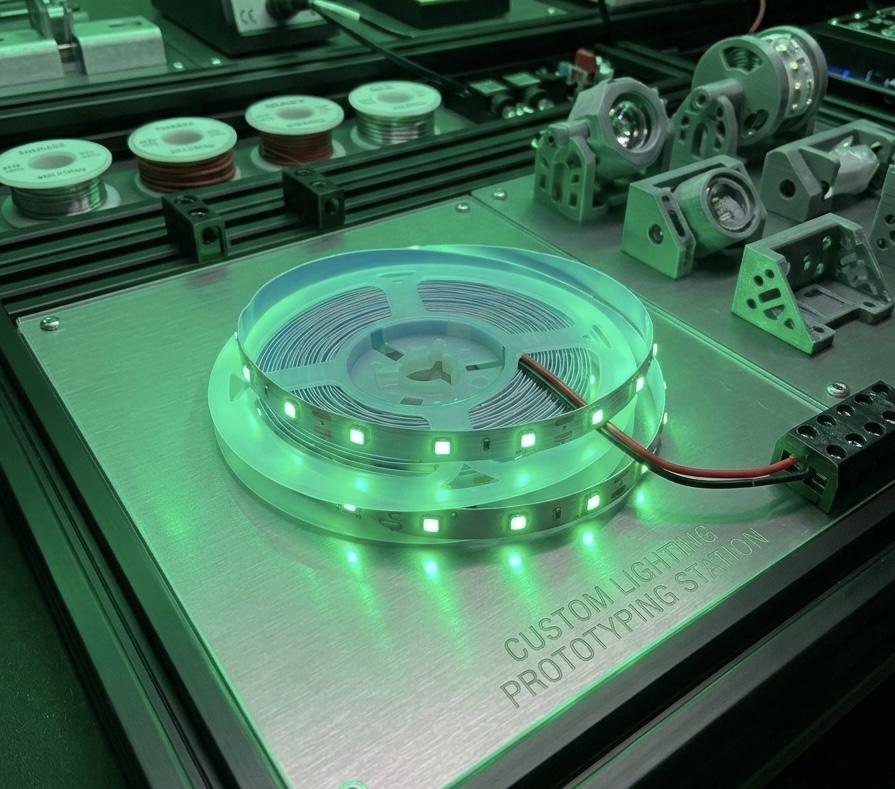 12v Şerit Led Yeşil 3535