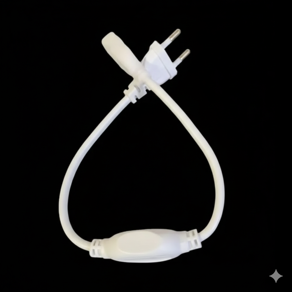 220 Volt Neon Led Mor 7x15mm Dış Mekan IP65 (Fişi unutmayın)