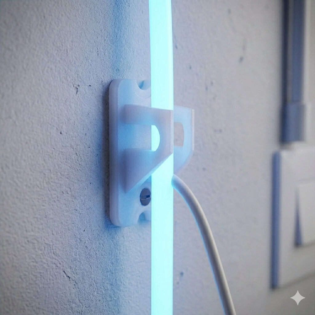 Neon Led Tutucu 6x15 mm Klips 1 Adet