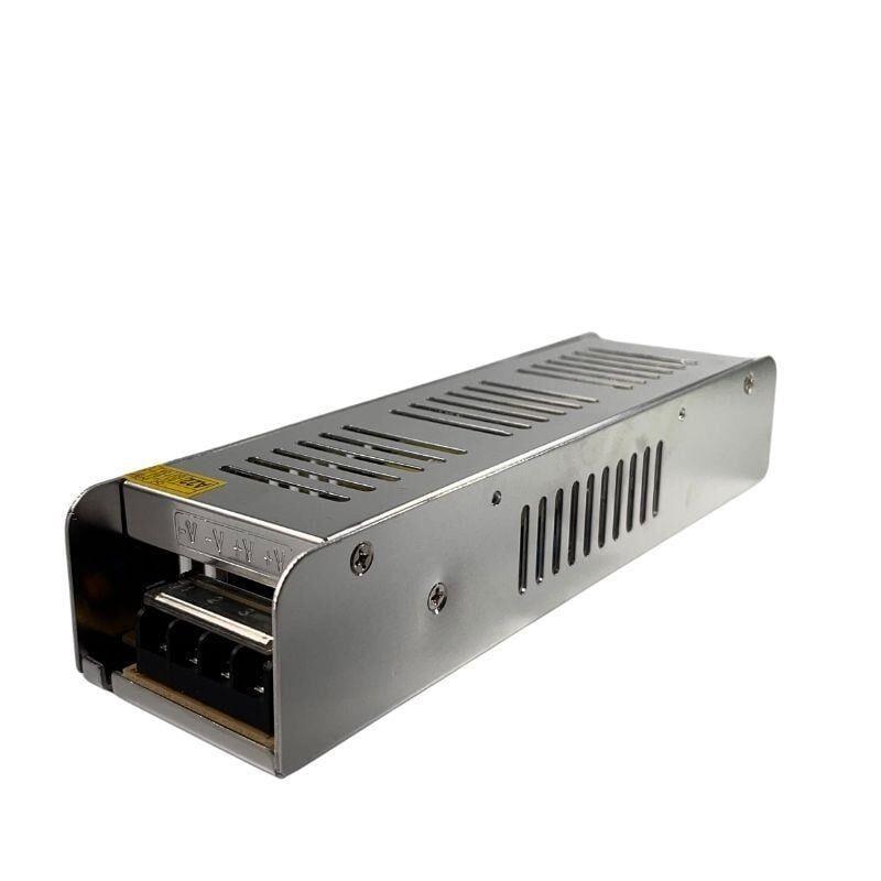 12Volt 16,5Amper 200W Slim Kasa Metal Trafo
